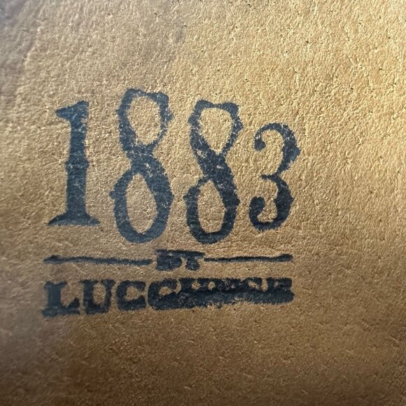 Lucchese 1883 UF Florida Gators Leather Boots Western Cowboy Brown Blue Mens 9D - Picture 9 of 16